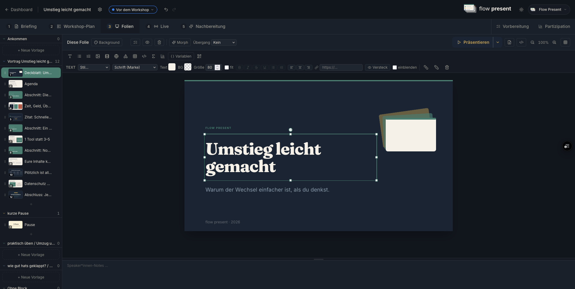 Folien-Canvas-Editor